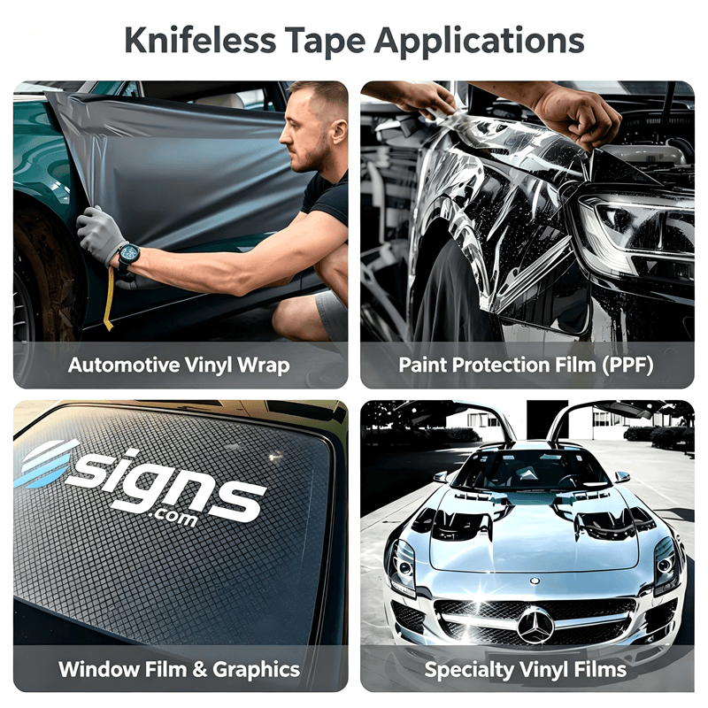 3m knifeless tape applications